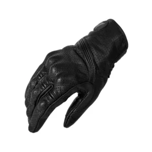 Genuine Leather Motorcycle Gloves Carbon Protect Motorbike Gloves Off-road full finger dirt bike racing gloves