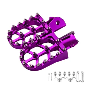 Custom CNC Aluminum Alloy Foot Pegs Footrest Pedals for Surron Light Bee X/S Off-Road Electric Dirt Bike Parts