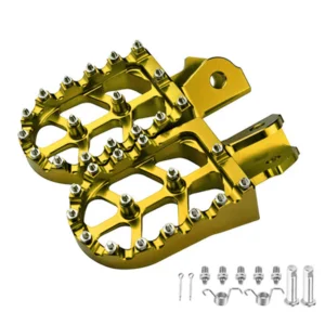 Custom CNC Aluminum Alloy Foot Pegs Footrest Pedals for Surron Light Bee X/S Off-Road Electric Dirt Bike Parts