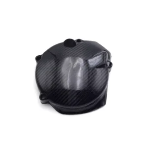 MT250 2T Carbon Fiber Ignition Cover Guard Protector,Carbon Fiber Magnetic Motor Cover for MT250 2-Stroke