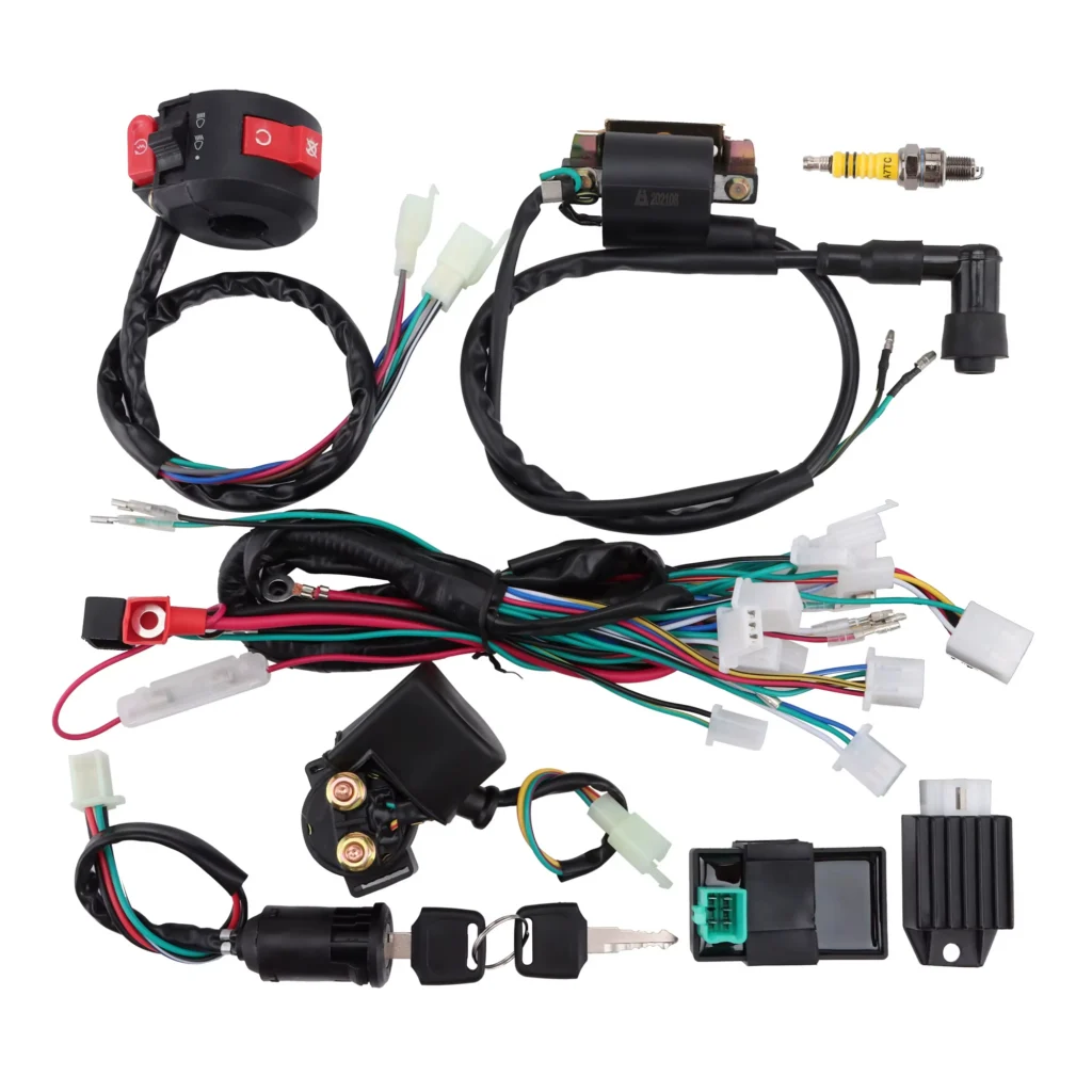 4 Stroke Complete Ignition Rebuild Kit With Wiring Loom Harness