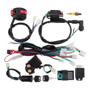 4 Stroke Complete Ignition Rebuild Kit With Wiring Loom Harness