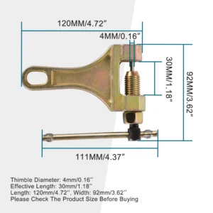 Main-02 Chain Breaker Replacement for #428 520 525 528 530 Chain Tool Motorcycle Dirt Bike Bicycle ATV,Universal Chain Repair Tool