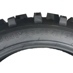 140/80-18 Motorcycle Tire Casing Soft Tubeless Off Road Motorcycle Tires Natural Rubber