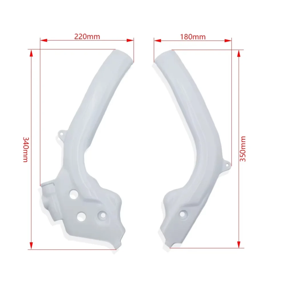 Motorcycle Frame Guard Protector Cover Compatible with SX XC F 2016 XCW EXC F 2018 TC TX TE FC FE FX FS Models 2016-2024