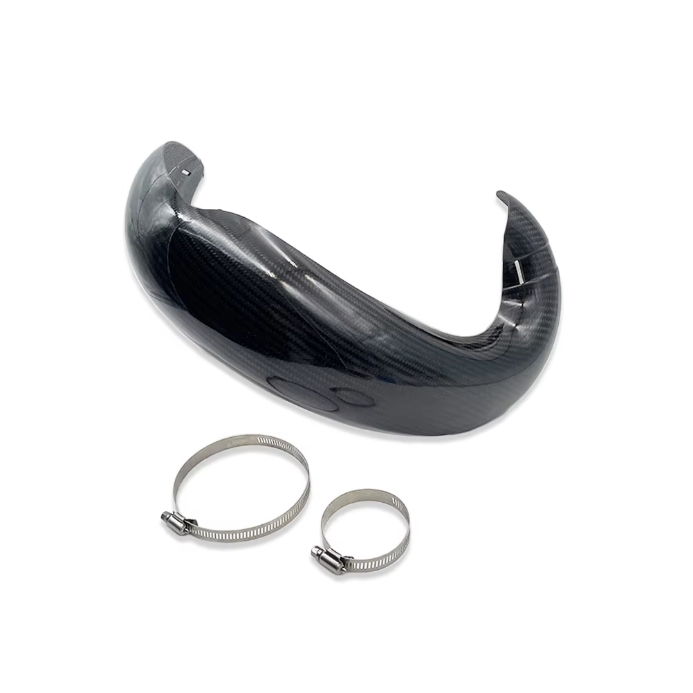 carbon fiber exhaust cover for Z300 motorcycle