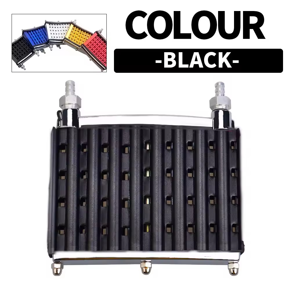 Motorcycle Oil Cooler Radiator – Dirt Pit Bike ATV Quad 50 70 90 110 125 140 150cc Engine Cooling System