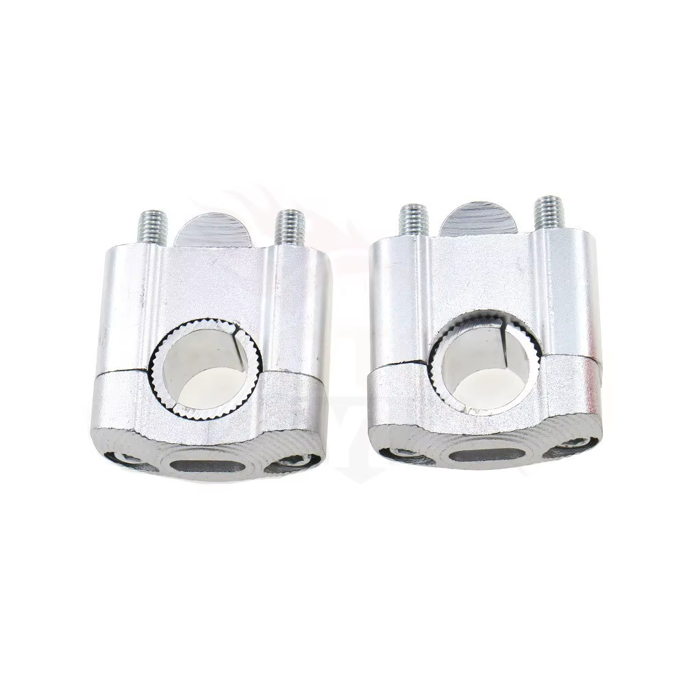 KB Dirt Bike Handlebar Stem Riser Adapter 22MM/28MM Conversion CNC Alloy for KYMCO/Yamaha/John Deere
