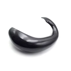 2 Stroke Dirt Bike Motorcycle Z300 Carbon Fiber Exhaust Cover Guard Protection,carbon fiber exhaust cover for Z300 motorcycle