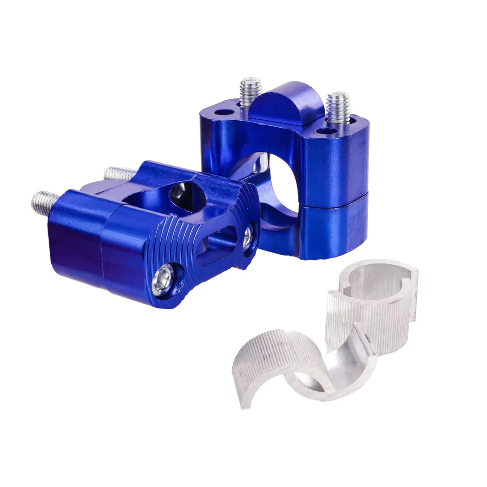 KB Dirt Bike Handlebar Stem Riser Adapter 22MM/28MM Conversion CNC Alloy for KYMCO/Yamaha/John Deere