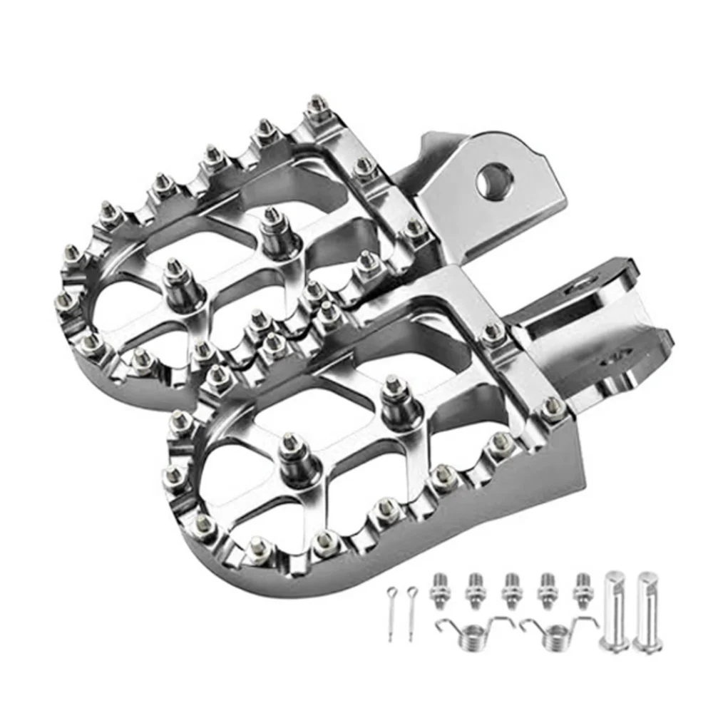 Custom CNC Aluminum Alloy Foot Pegs Footrest Pedals for Surron Light Bee X/S Off-Road Electric Dirt Bike Parts