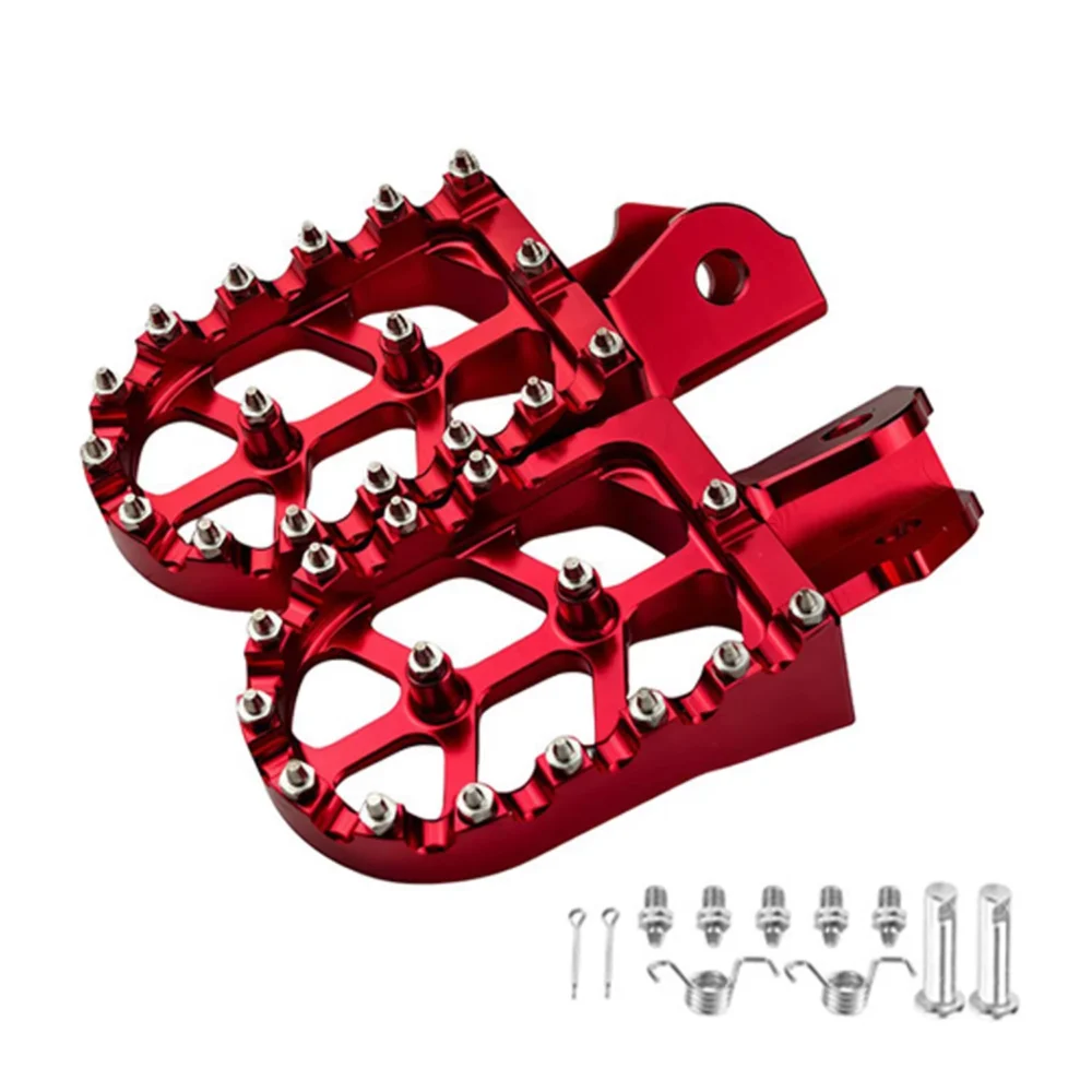 Custom CNC Aluminum Alloy Foot Pegs Footrest Pedals for Surron Light Bee X/S Off-Road Electric Dirt Bike Parts