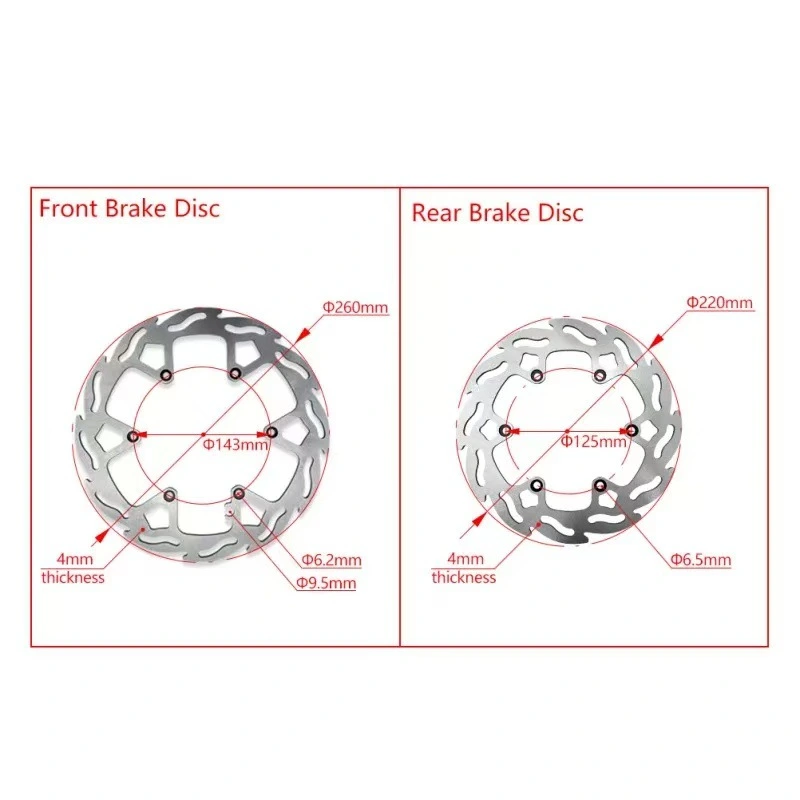 motorcycle brake rotor