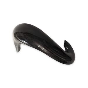 2 Stroke MT250 Engine S7 250cc Dirt Bike Motorcycle Carbon Fiber Exhaust Cover Guard Protection