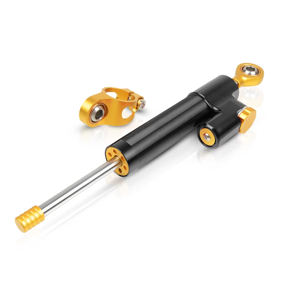 Handlebar off-Road Vehicle Motorcycle Steering Damper Stabilizer,Adjustable Balance Bar for CB400