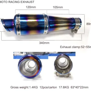 Stainless steel muffler