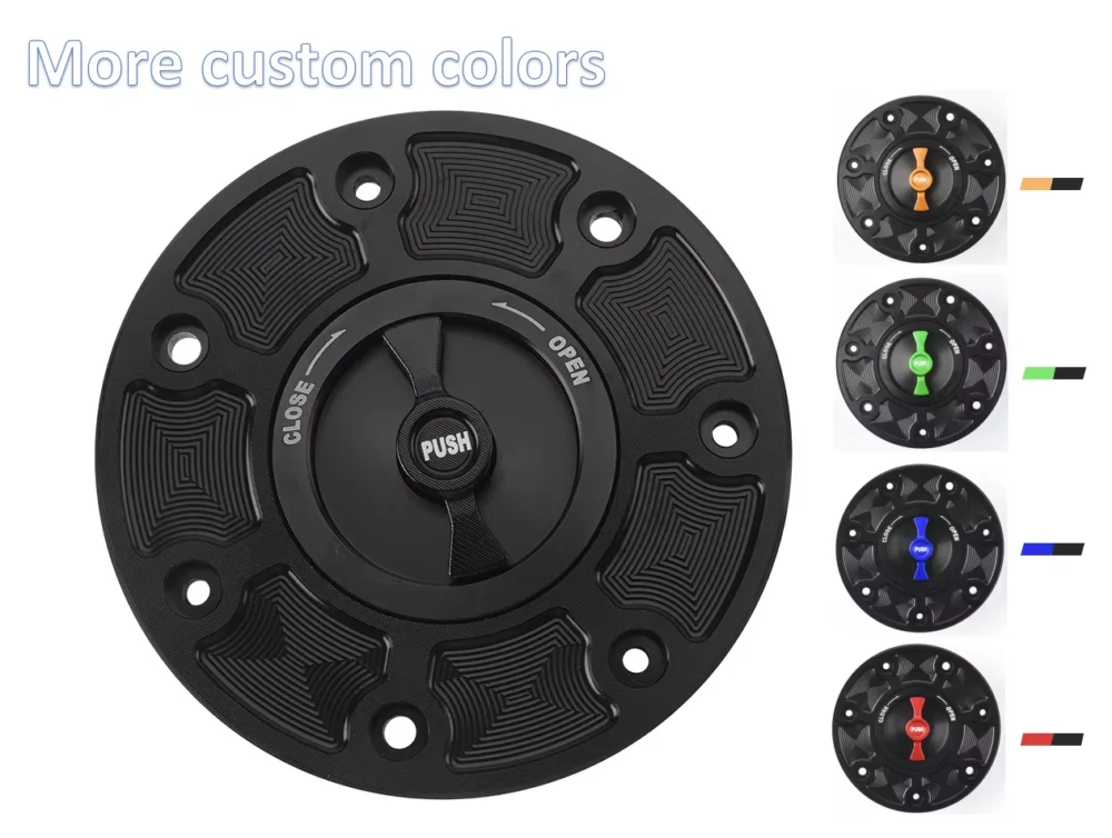 Main-04 Fuel Tank Cap Aluminum Quick-Release Gas Tank Cap Accessories for RC 125/200/390/Duke 125/200/390