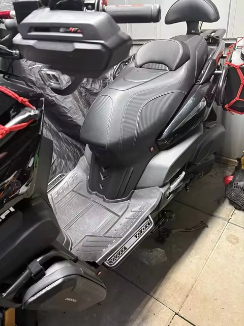 Hauptseite-05 Motorcycle Parts Street Bike Driver Seat Cushion Two-Up Seat,Seat Rear Pad for Tank for Chuma 200cc