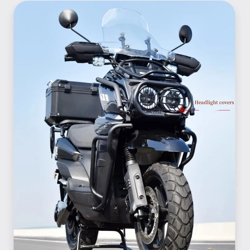 New Street Bike Headlight Cover for Tank for Zuma 150CC 200CC,Motorcycle Headlamp Guard