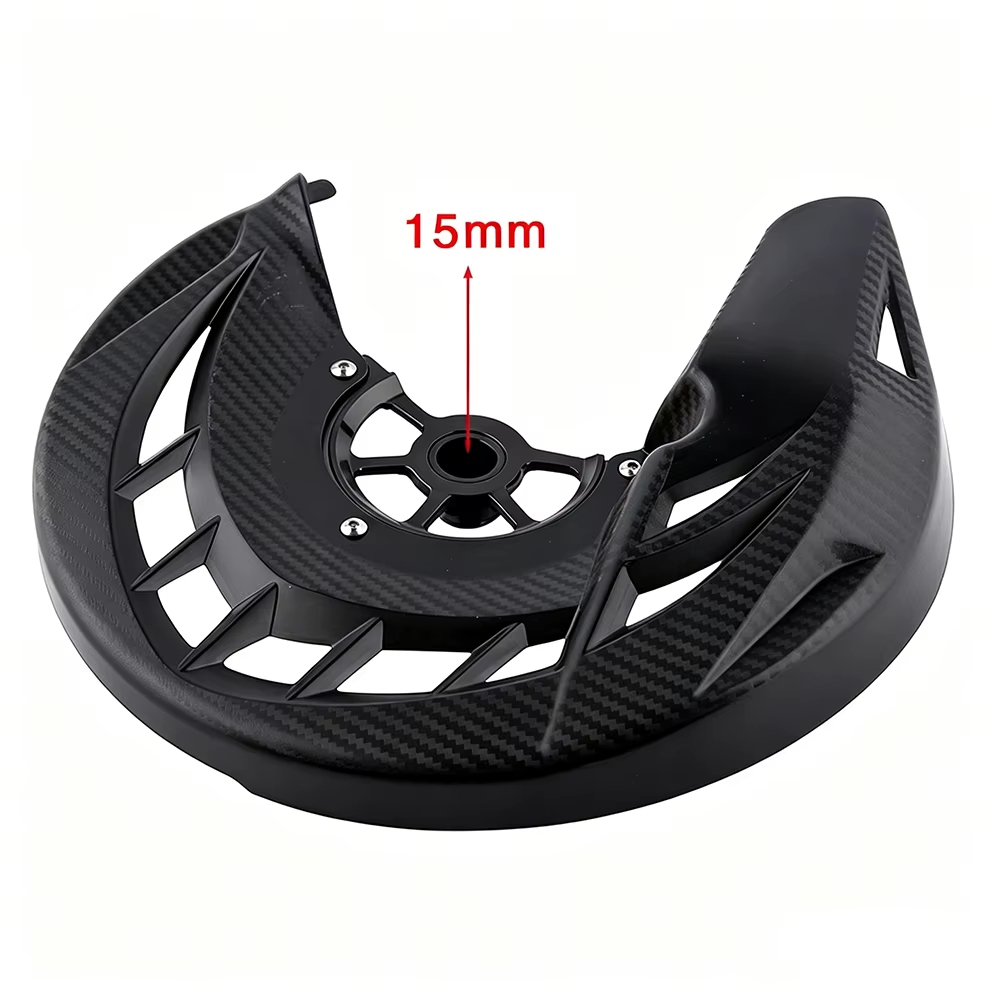 Brake Caliper Guard Front Premium Front Brake Caliper Disc Cover Guard 15MM 17MM 20MM Perfect for CRF Off-road Motorcycles