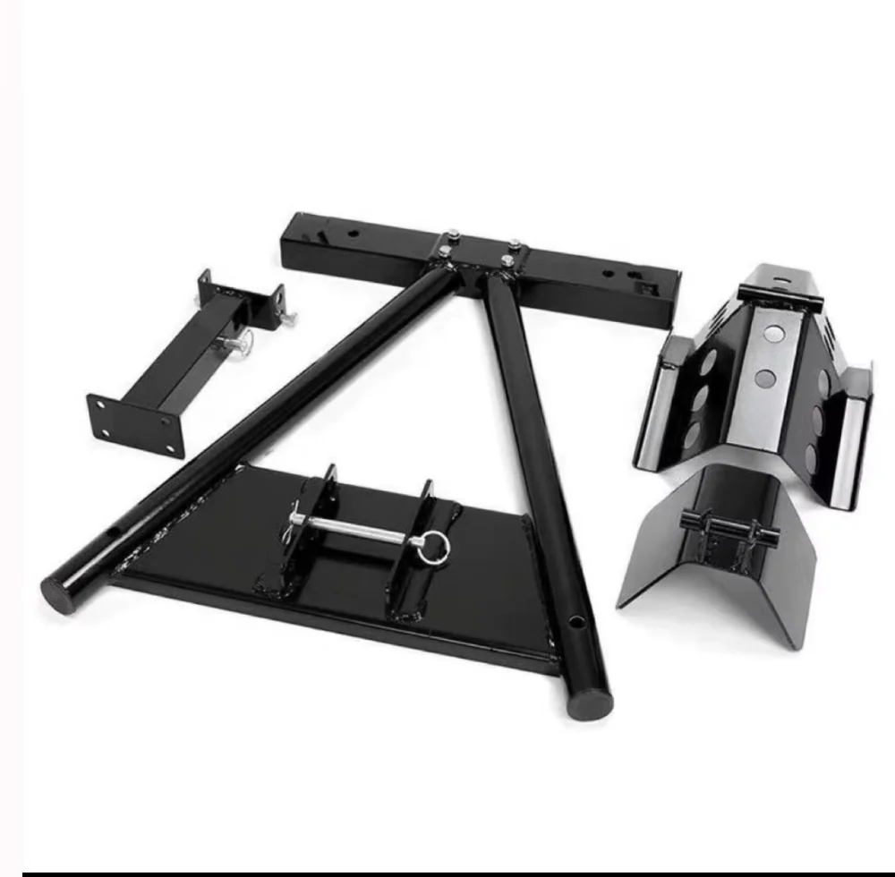 Motorcycle Stand Wheel Chock, Universal Adjustable Motorcycle Front Wheel Chock Stand for Garage Storage Transport 17" to 21" Wheels