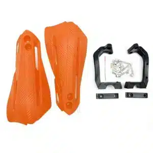SKU-04-Orange Hand Guard Motorcycle Anti-drop Handlebar Protector for Motocross 22MM Aluminum Alloy Bow Guard