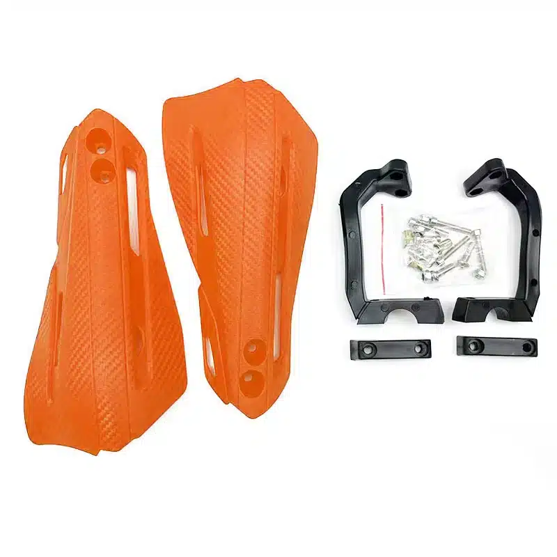 SKU-04-Orange Hand Guard Motorcycle Anti-drop Handlebar Protector for Motocross 22MM Aluminum Alloy Bow Guard