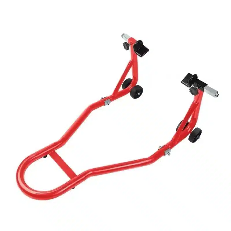 tire fixing bracket for motorcycle Adjustable Lift Stand Rear Wheel Stand,Pike Bike Rear Paddock Stand 850 LBS Load Capacity