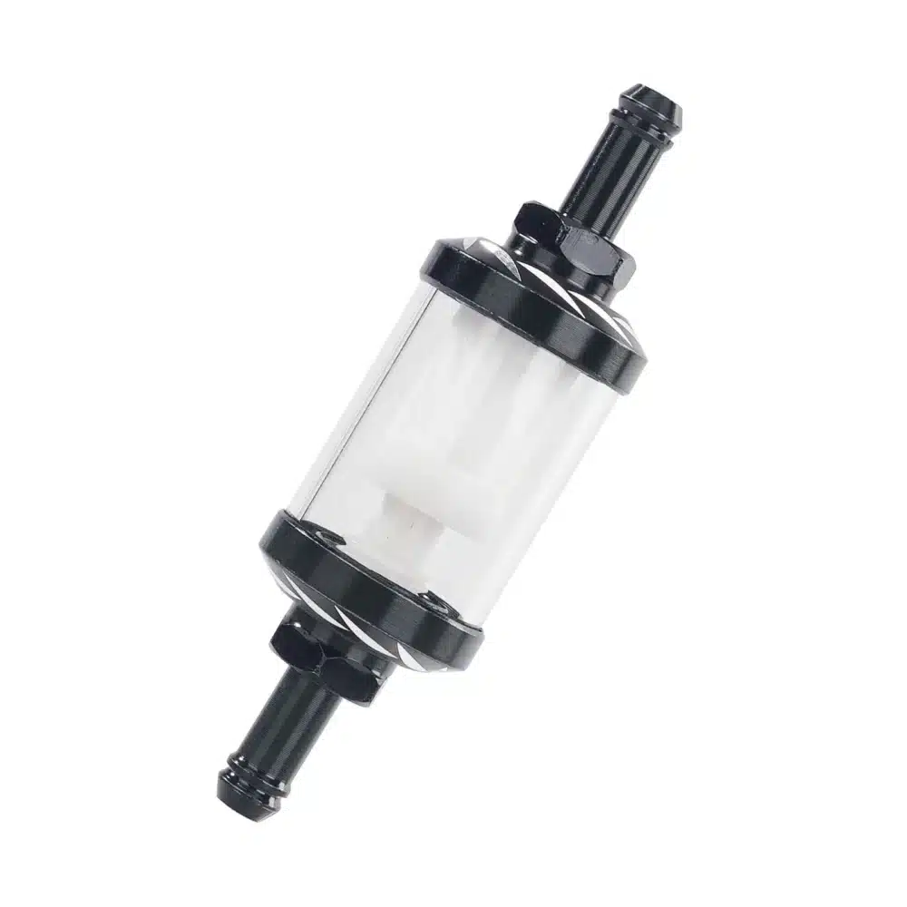 主图-06 Universal NEW Motorcycle Oil Filter CNC 6MM 8MM Motorcycle Gas Fuel Gasoline Oil Filter Dirt Bike Accessories