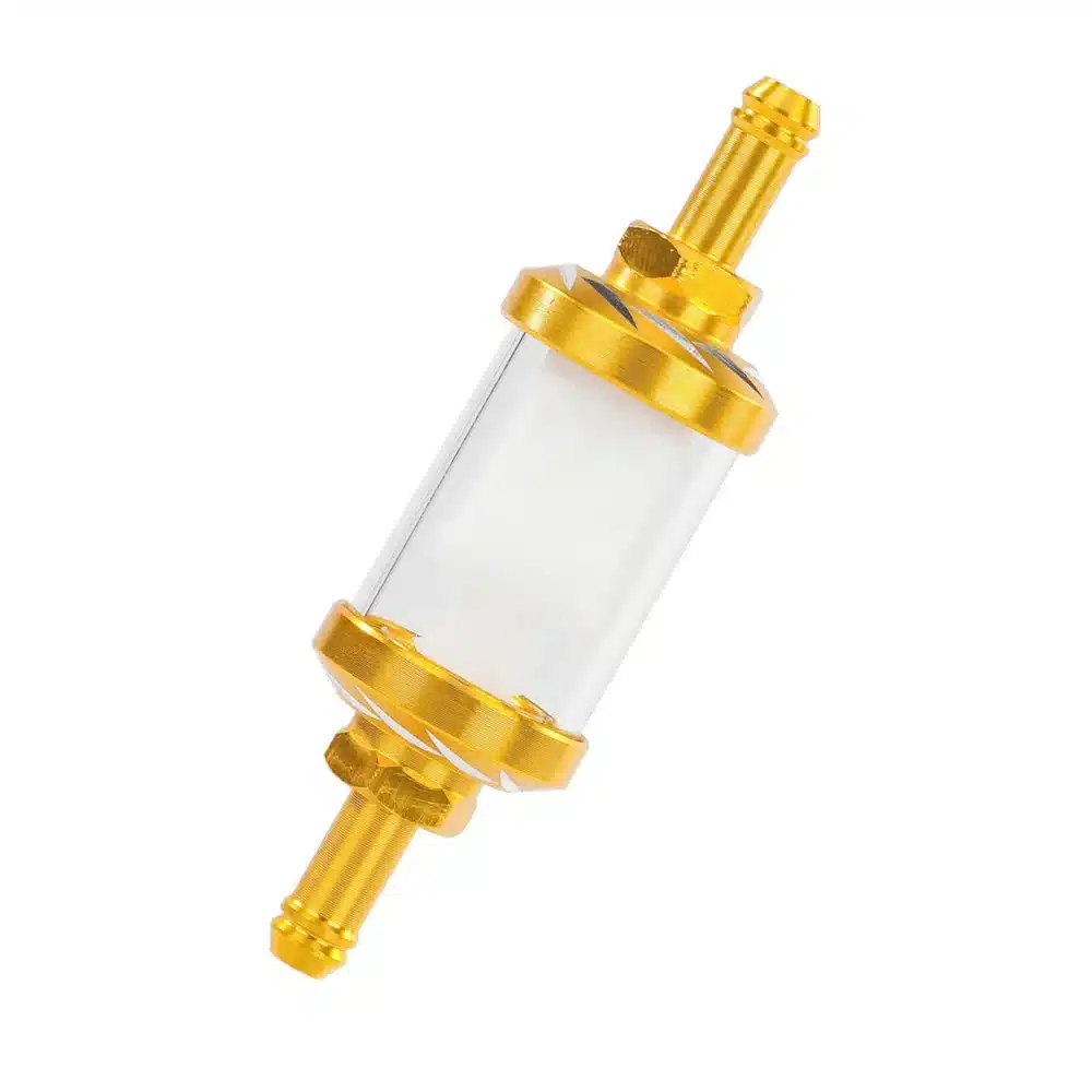 主图-08 Universal NEW Motorcycle Oil Filter CNC 6MM 8MM Motorcycle Gas Fuel Gasoline Oil Filter Dirt Bike Accessories
