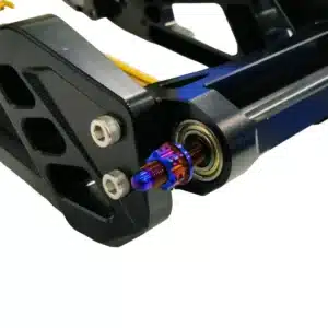 Colorful Anodized Modification Parts Cnc Machining M12 Front Rear Wheel Axles M12×1.25