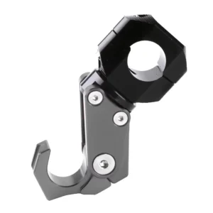 Motorcycle Storage Claw Hook CNC Processing Motorcycle Folding Hook base Helmet Hook Suit for 22MM/28MM Handlebar