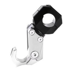 详情-07 CNC Processing Motorcycle Folding Hook base Helmet Hook Suit for 22MM/28MM Handlebar